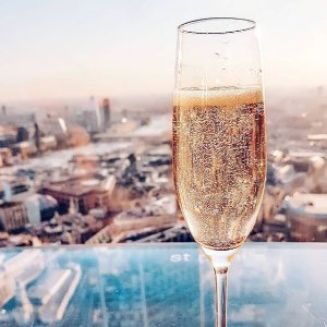 Vertigo 双人香槟下午茶 俯瞰伦敦金融城 泰晤士河 大本钟