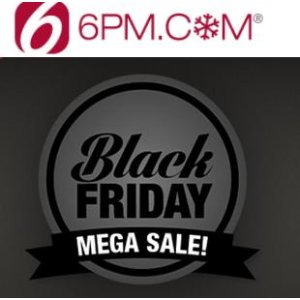 Black Friday Mega Sale @ 6PM.com