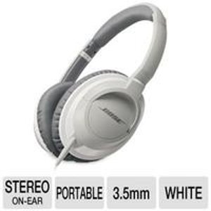Bose® AE2i On-ear Headphones - 3.5mm Jack, Microphone, Cushioned Earcups, In-line Controls, White at TigerDirect.com