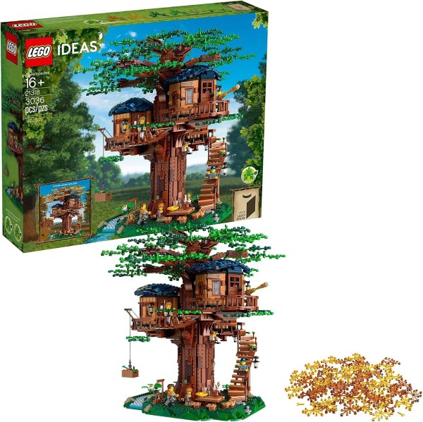Ideas 21318 Tree House Building Kit (3,036 Pieces)