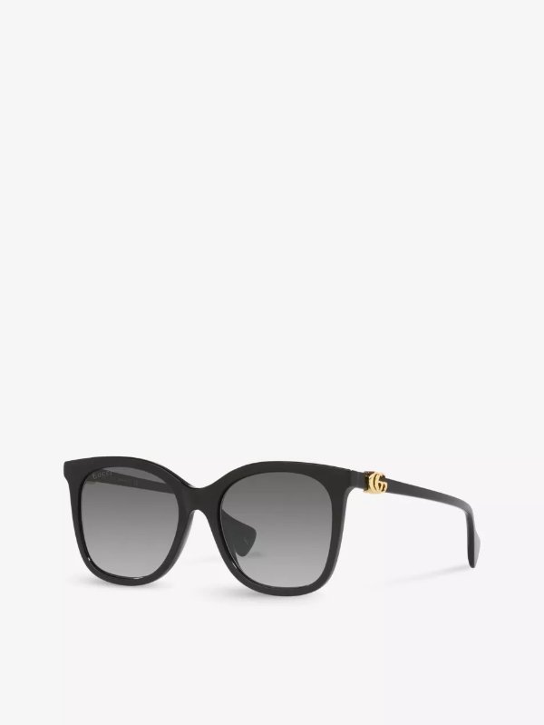 GG1071S square-frame acetate sunglasses