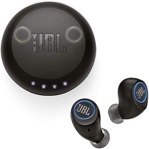 Free X Truly Wireless in-Ear Headphones with Built-in Remote and Microphone (Black)