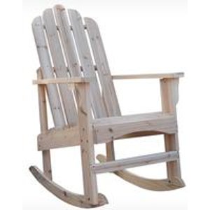 Shine Company Marina Adirondack Rocking Chair