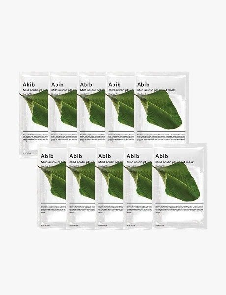 Heart Leaf Fit Mild Acidic pH Sheet Mask (10ea)