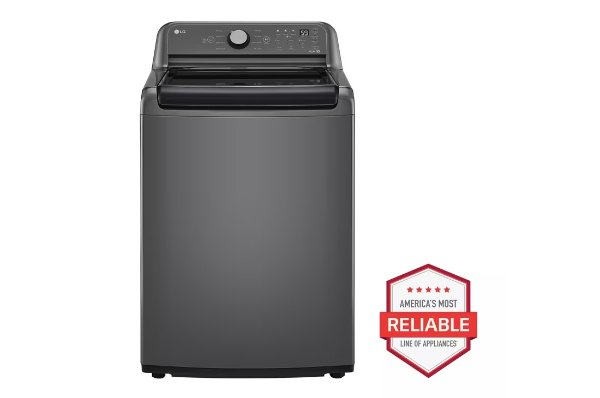 5.0 cu. ft. Top Load Energy Star Washer with Impeller, TurboDrum™, SlamProof® Glass Lid, & Water Plus