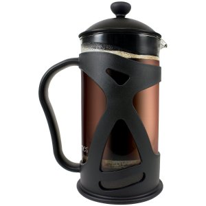 KONA French Press Coffee Tea & Espresso Maker, Black 34oz Teapot