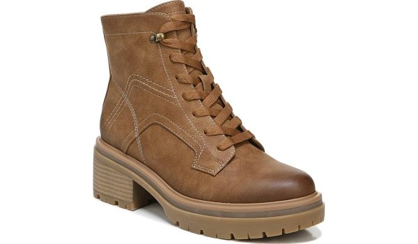 .com |ABBOTT ANKLE BOOTIE in Tan Boots