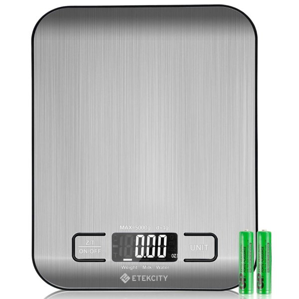 Food Digital Kitchen Scale Weight Grams and Oz for Baking and Cooking