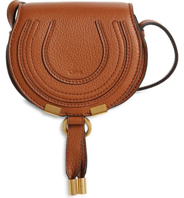Mini Marcie Leather Crossbody Bag