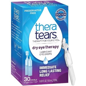 thera tears需点击15%优惠券TheraTears 一次性滋润眼药水30支