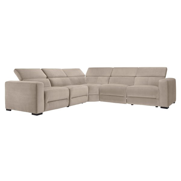 Verona Reclining Sectional - Romo Linen | Sectionals | Sofas &amp; Sectionals | Living Room | Furniture | Z Gallerie