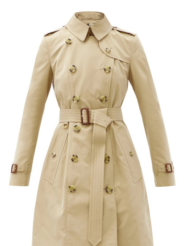 Chelsea mid cotton-gabardine trench coat | Burberry | MATCHESFASHION