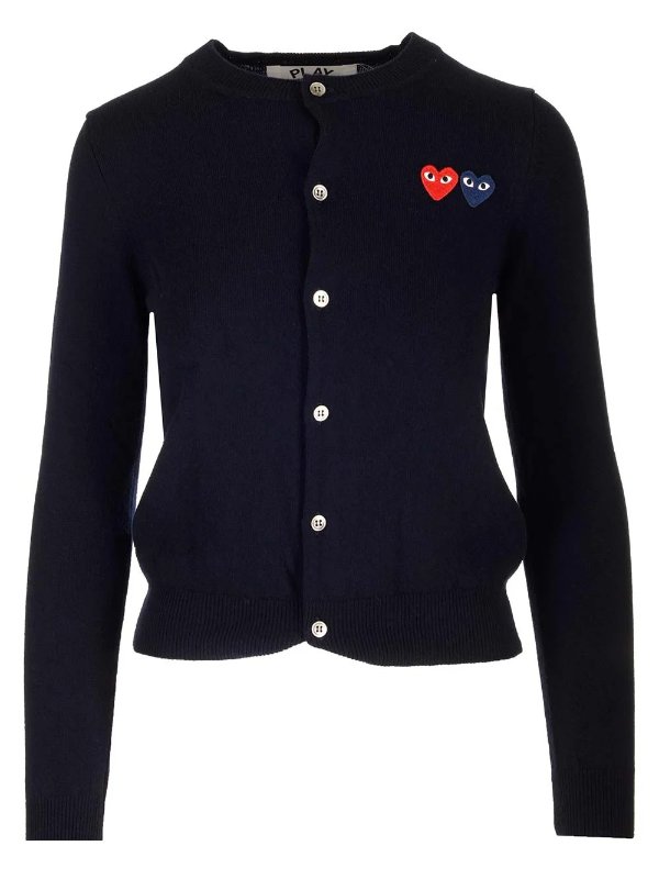 Logo Embroidered Buttoned Cardigan