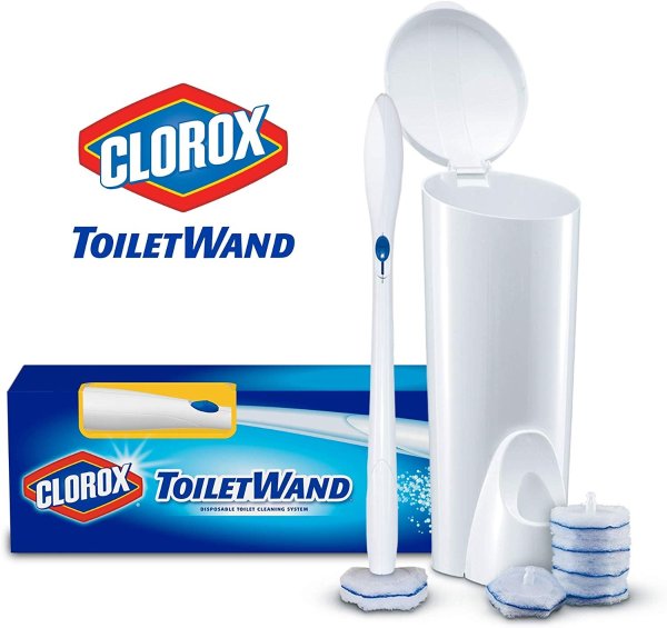 Clorox ToiletWand 可替换式马桶刷 带6个补充装