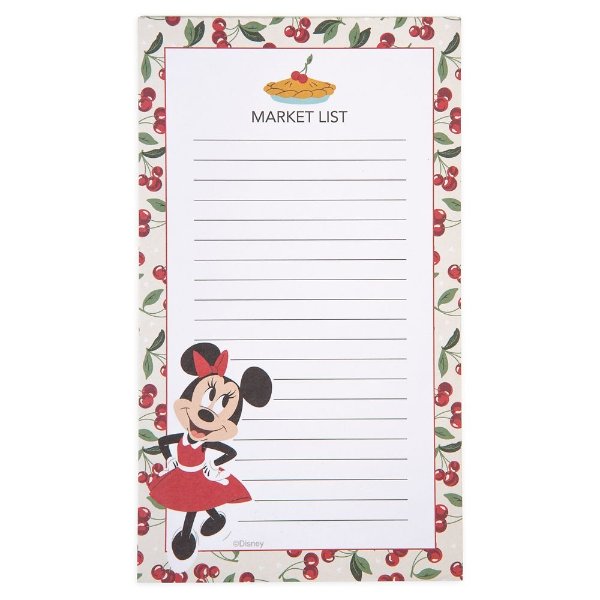 Minnie Mouse Retro Magnetic Notepad | shopDisney