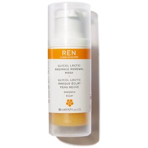 REN Clean Skincare用码APP10或FLASH10果酸面膜