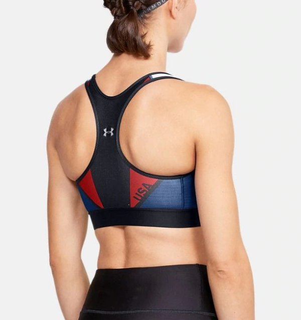 Women's Armour® Mid Country Pride Sports Bra | Under Armour US