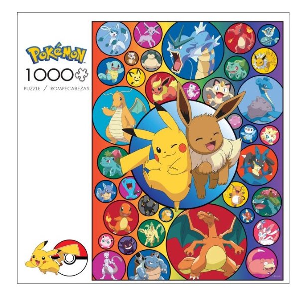 - Pokemon - Bubbles - 1000 Piece Jigsaw Puzzle