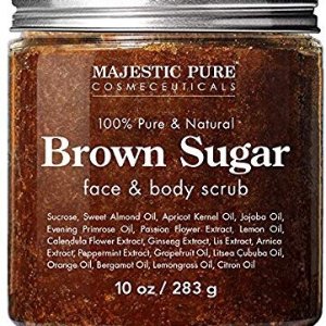 Exfoliating Brown Sugar Body Scrub - Natural Body & Face Scrub - Reduces The Appearances of Cellulite, Stretch Marks, Acne, and Varicose Veins, 10 oz @ Amazon.com
