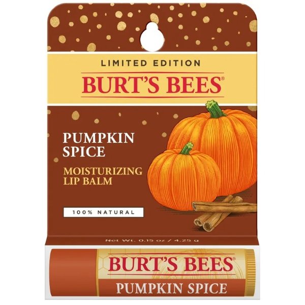 Limited-Edition Pumpkin Spice Lip Balm