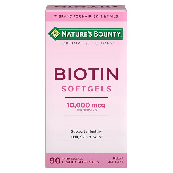 Optimal Solutions Biotin 10,000 mcg Softgels