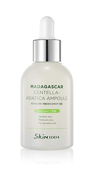 SKIN1004 Madagascar Centella Asiatica 50 Ampoule (1.69 Fluid Ounce) Facial Serum - 100% Centella Asiatica Extract - for soothing sensitive and acne-prone skin