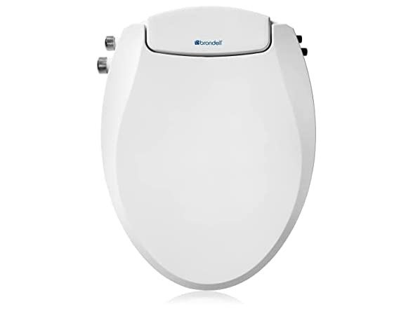 Ecoseat Dual Temperature Non-Electric Bidet Toilet Seat - Elongated size (S102-EW)