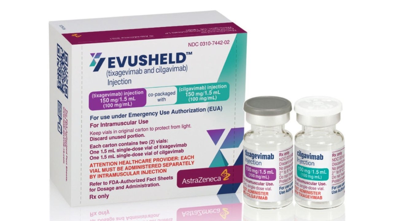 FDA将预防新冠的单克隆抗体药物Evusheld的剂量增加一倍