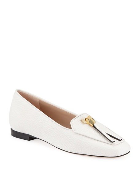 Slip-Knot Flat Loafers