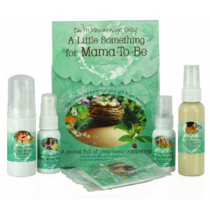 Earth Mama Angel Baby A Little Something for Mama-to-Be organic pregnancy Gift Set, 5 Piece