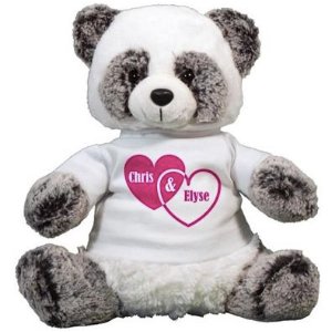 Couples Hearts Panda 12" Bear (Dealmoon Exclusive)