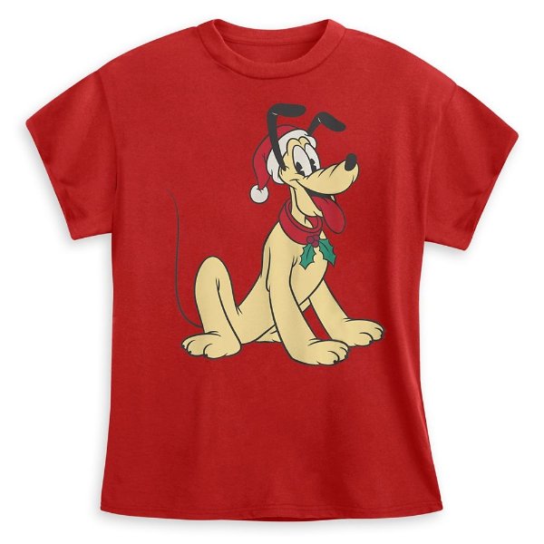 Pluto Holiday T-Shirt for Kids | shopDisney