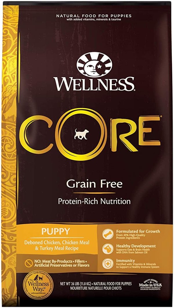 High Protein Grain Free Natural Dry Puppy Food, Chicken