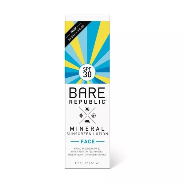 Mineral Sunscreen Face Lotion - SPF 30 - 1.7 fl oz