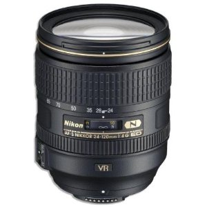 Nikon AF-S NIKKOR 24-120mm f/4G ED VR Zoom Lens