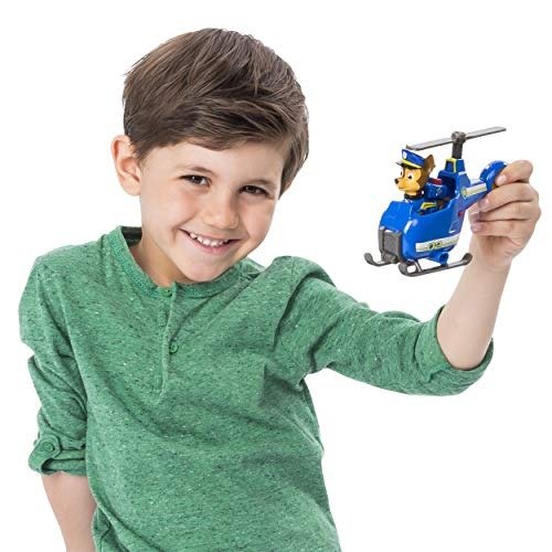 Ultimate Rescue Chase's Mini Helicopter with Collectible Figure, Ages 3 and Up