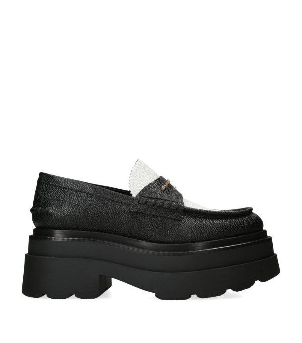 Sale | Alexander Wang Leather Loafers | Harrods US