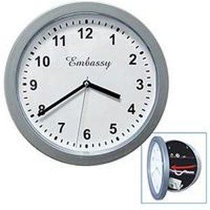 Trademark Global 10" x 10" Hidden Safe Wall Clock