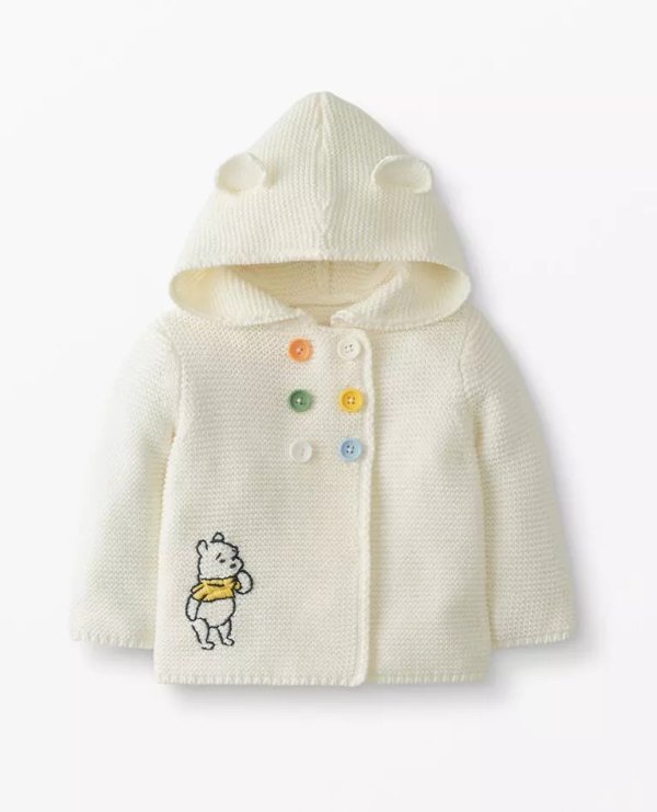 Disney Winnie The Pooh Hoodie Sweater In Organic Cotton