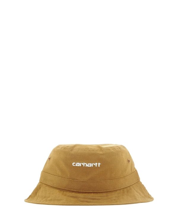 Script Logo Embroidered Bucket Hat