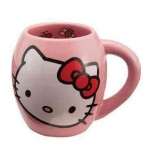 Vandor 18062 Hello Kitty 18 oz Oval Ceramicl Mug