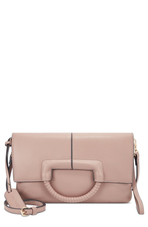 Adeli Faux Leather Clutch