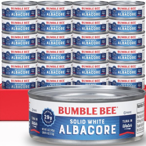 Albacore Tuna in Water, 5 oz Can (24 Pack)