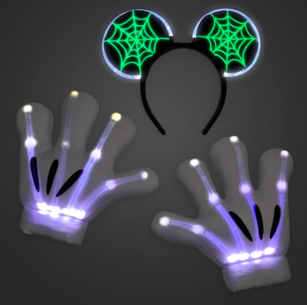 Mickey Mouse Light-Up Skeleton Costume Accessory Set for Adults | shopDisney