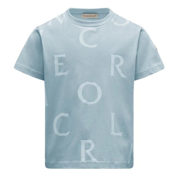 Blue All Over Print T-Shirt