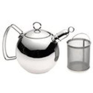 WMF 1-1/2-qt.不锈钢球形茶壶