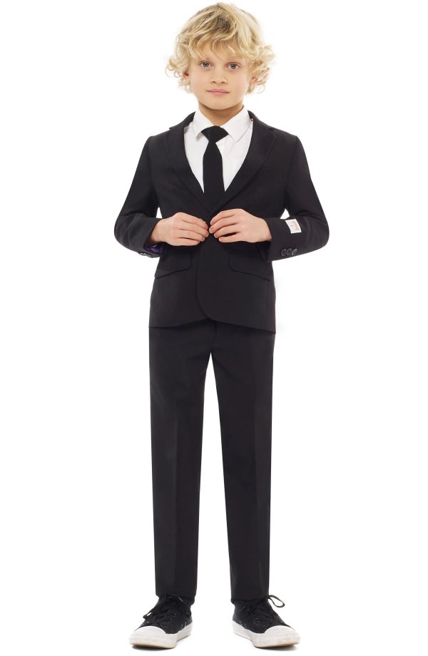 Knight Two-Piece Suit with Tie