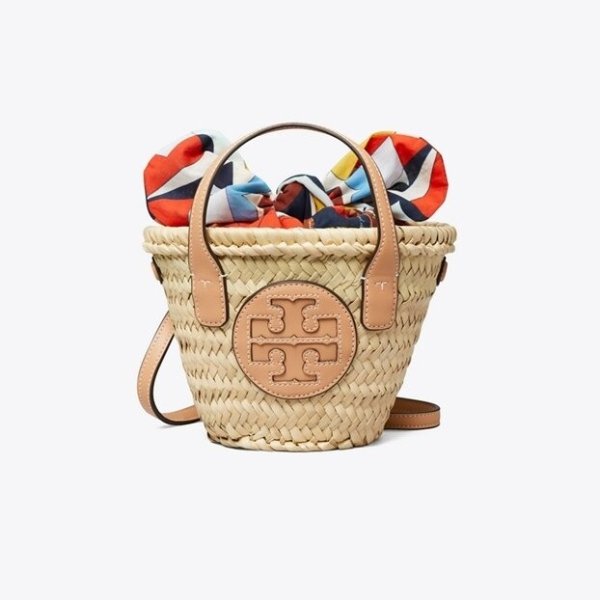 Ella Straw Micro Basket Tote BagSession is about to end