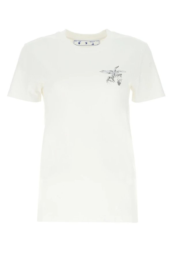 Birds Print T-Shirt
