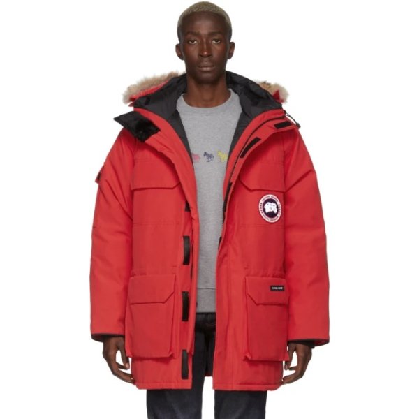 Red Down Expedition Parka